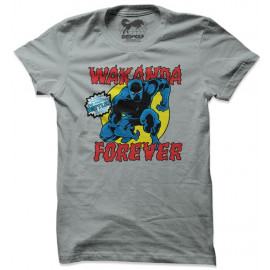 Wakanda Forever: Retro Comic - Marvel Official T-shirt